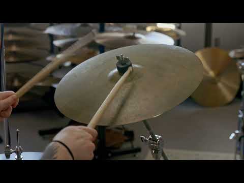 1970s Zildjian A 16" Hollow Logo Crash Cymbal 1077g image 7