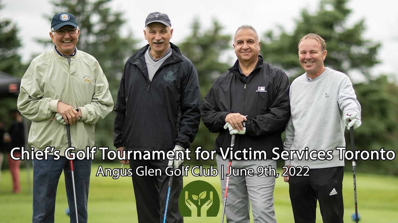 Chief's Golf Tournament Raises Funds for Victim Services Toronto