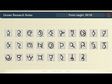 Pokemon Legends Arceus - All Unknown Locations