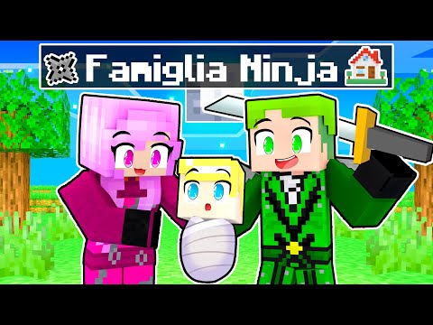 TROVATO DA UNA FAMIGLIA NINJA SU MINECRAFT!!