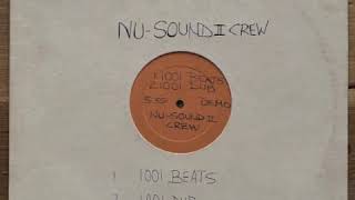 Nu-Sound II Crew - 1001Bats "Dubs" ( Sound Wave Records 1986 ) Detroit Electro