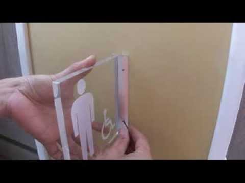 projecting sign brackets　「Dispwall」 色鮮やかに光るインテリアサイン　施工編　　PAT・P