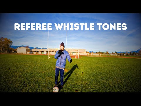 How to Use Your Whistle - Different Referee Whistle Tones