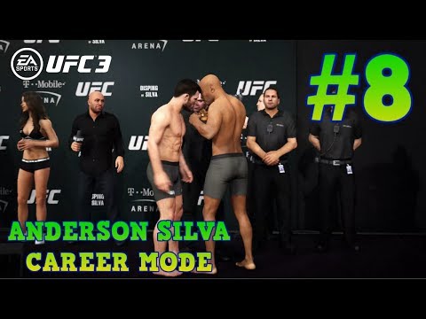 Middleweight Championship: Anderson Silva UFC 3 Career Mode Part 8 : UFC 3 Career Mode (Xbox One)
