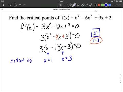 Find critical points of a polynomial