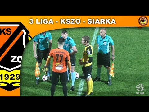 WIDEO: KSZO Ostrowiec Świętokrzyski - Siarka Tarnobrzeg 0-0 [SKRÓT MECZU]