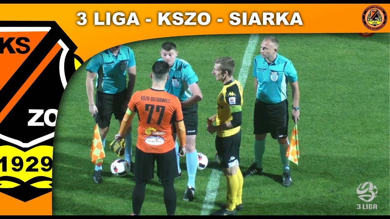 WIDEO: KSZO Ostrowiec Świętokrzyski - Siarka Tarnobrzeg 0-0 [SKRÓT MECZU]