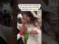 She really caught her soon to be husband cheating on their wedding day in the limo! #Cheating #Wife