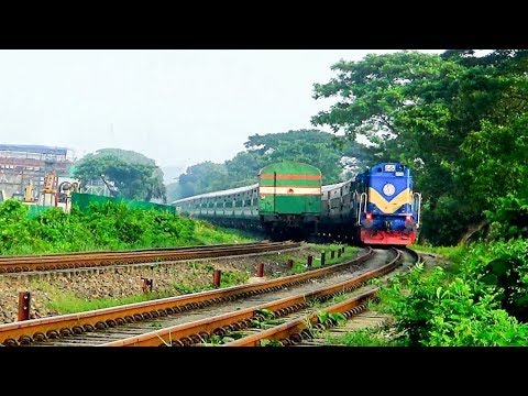 Mega Compilation of Inter-city train of Bangladesh Railway / EMD & ALCO Loco / Metre & Broad Gauge
