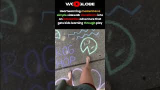 Kids Can't Get Enough of This Interactive Chalk Learning Game