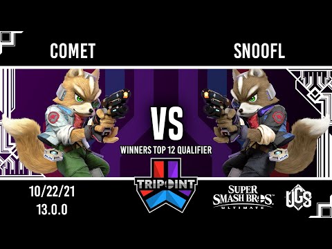 Tripoint Smash Ultimate 117 - Winners Top 12 Qualifier - Comet(Fox) Vs. SNooFL(Fox)