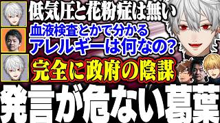 【VCR Rust】謎の陰謀論を語り始めてしまい、全員からスルーされる葛葉に大爆笑【にじさんじ/切り抜き/まとめ】