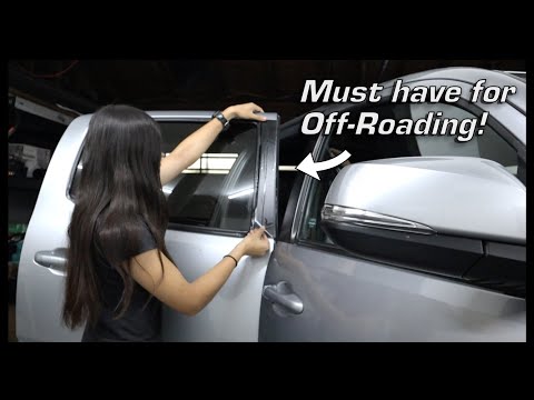 Tacoma DIY Clear Protection Film | ScreenProtech for Door Pillars