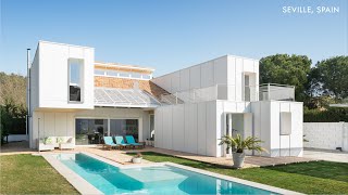 Stunning Shipping Container Family Home in Sevilla, Spain