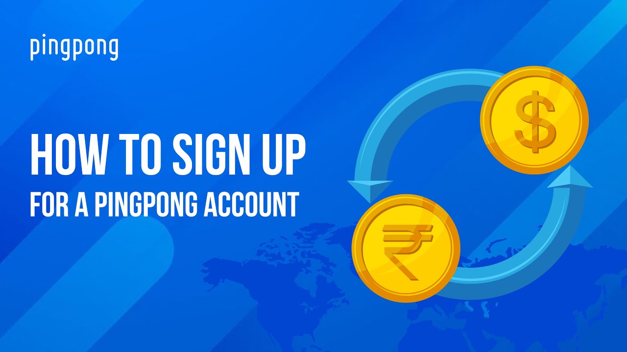 How to Sign Up for a PingPong Account | Pingpong Bangladesh