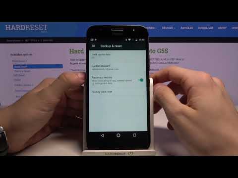How to Enable Google Backup in MOTOROLA Moto G5S – Find Backup Options