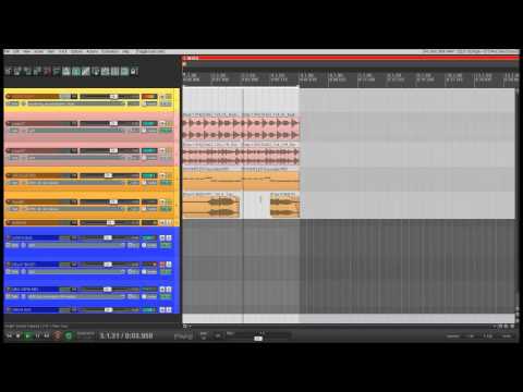 Using sidechain compression to make space for vocals
