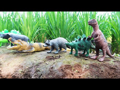 SERUU BERBURU MAINAN DINOSAURUS BEBEK KEPITING BURUNG DAN ANJING EPISODE 2 | ZHAFIRAH TOYS