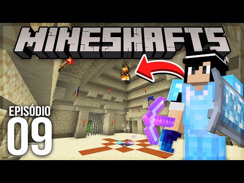 O BOSS SECRETO DO TEMPLO NO MELHOR MODPACK DE AVENTURA DO MINECRAFT - Mineshafts & Monsters #09