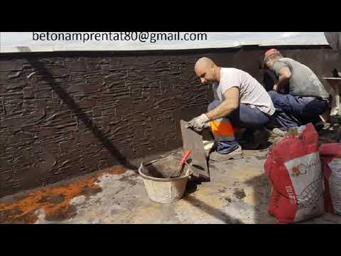 Beton Amprentat Cecălaca - Mureș Tel.0761350488 -0766543767