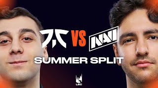 FNATIC vs NAVI, C’EST DÉCISIF POUR LES PLAYOFFS (LEC Summer Split 2026)
