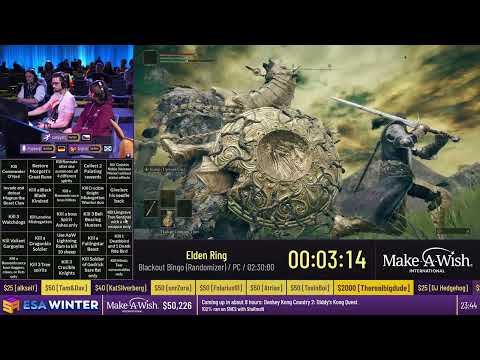 Elden Ring [Blackout Bingo (Randomizer)] by catalystz - #ESAWinter24