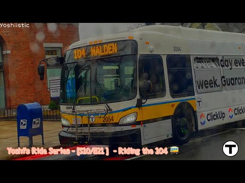 Eventual Emily | Yoshi's Ride Series {S10-E21} - Riding the 104 🚌 - {MBTA}