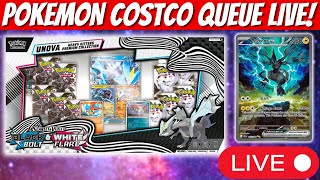 Pokemon Costco Queue LIVE NOW! Unova Heavy Hitters Drop!