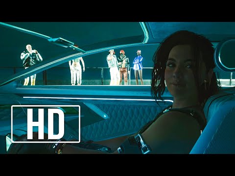 Street Racing With Claire (Cyberpunk 2077) HD