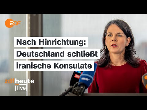 Nach Hinrichtung eines Deutsch-Iraners in Teheran: So reagiert die Bundesregierung | ZDFheute live