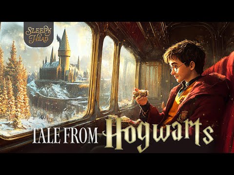 A Cozy Ride on the Hogwarts Express | Harry Potter Bedtime Story | ASMR Ambience
