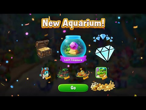 Lost Treasure Aquarium 💰👛 | Fishdom Gameplay 🐠