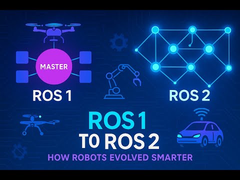 From ROS 1 to ROS 2: How Robots Evolved Smarter!