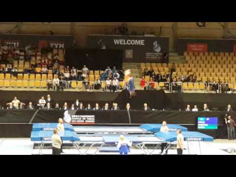 MOSKVINA Nataliia UKR optional Trampoline World Championships 2015