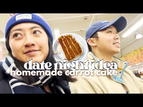 DATE NIGHT AT HOME | CARROT CAKE