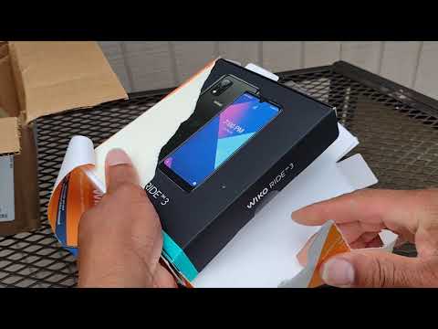 Wiko RIDE 3 Cell phone unboxing