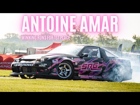 Antoine AMAR | Winning Runs For 1st Place | French Drift Championship 2022 | Round 1 Val d'Argenton