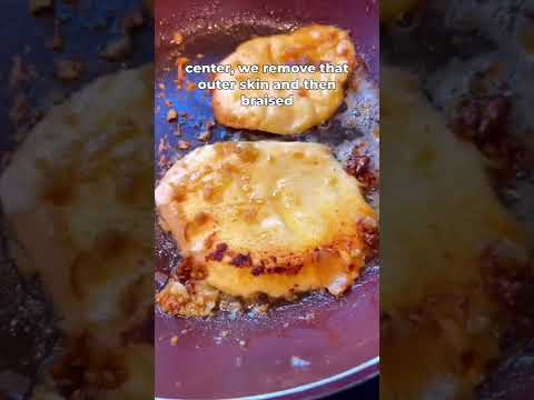 Puffball Mushroom 🍄 #recipe #foraging #cooking #vegan