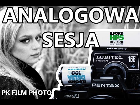 Fotografia analogowa - czarno biała sesja zdjęciowa