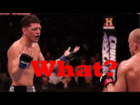 Nick Diaz Taunting And Trash Talking Opponents For 3 Minutes
