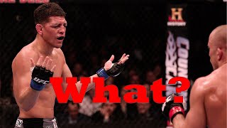 Nick Diaz Taunting And Trash Talking Opponents For