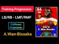Big Time A. Wan-Bissaka Efootball 2024 Max Training Progression