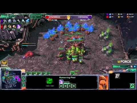 StarCraft 2 - GoOdy [T] vs DIMAGA [Z] G2 - Commentary