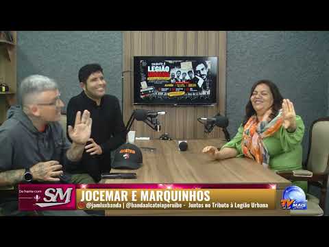 De frente com Socorro Mendonça - Jocemar e Marquinhos Juntos no Tributo à Legião Urbana