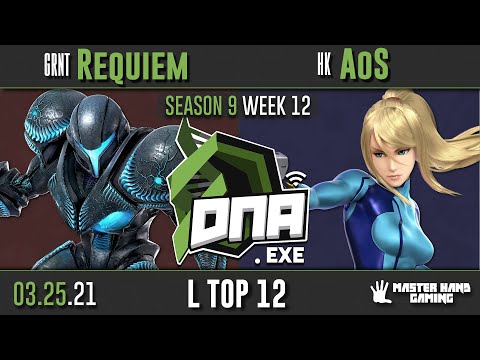 DNA.EXE S9:W12 - GRNT | Requiem (Dark Samus) Vs. HK | AoS (Zero Suit Samus) - L Top 12