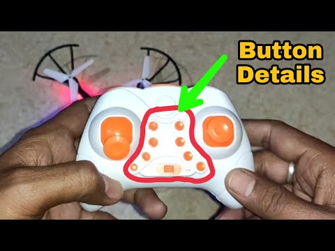 Hx 750 Drone remote button Details