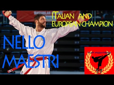 NELLO MAESTRI - Italian and European karate champion (Highlights)