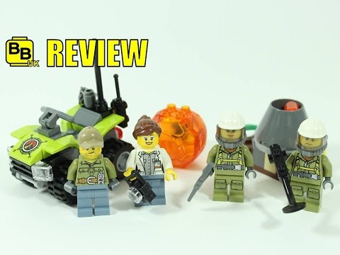 LEGO CITY VOLCANO STARTER SET 60120 REVIEW