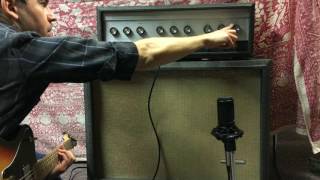 Video thumbnail for 1964 Silvertone 1484 Twin Twelve Vintage Guitar Amp Sears Amplifier by John Aselin