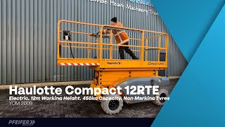 Ножничный подъемник Haulotte Compact 12RTE Electric, 12m Working Height, 450kg | Изображение 4 - Machineryline
